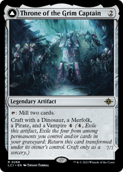 Throne of the Grim Captain (LCI-266) - The Lost Caverns of Ixalan Foil