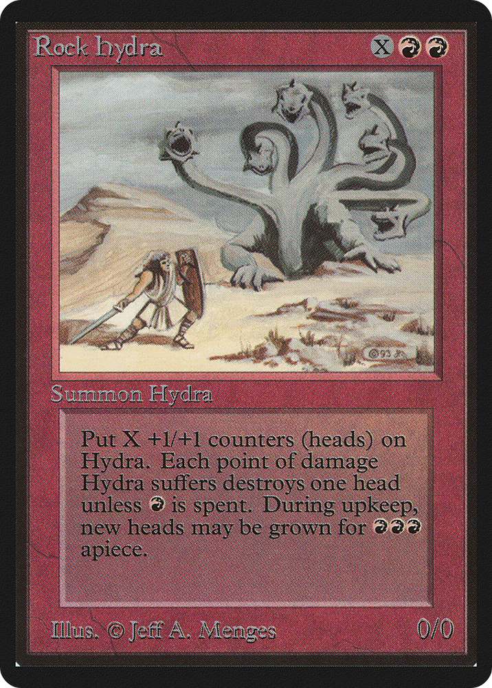 Rock Hydra (LEB-172) - Limited Edition Beta