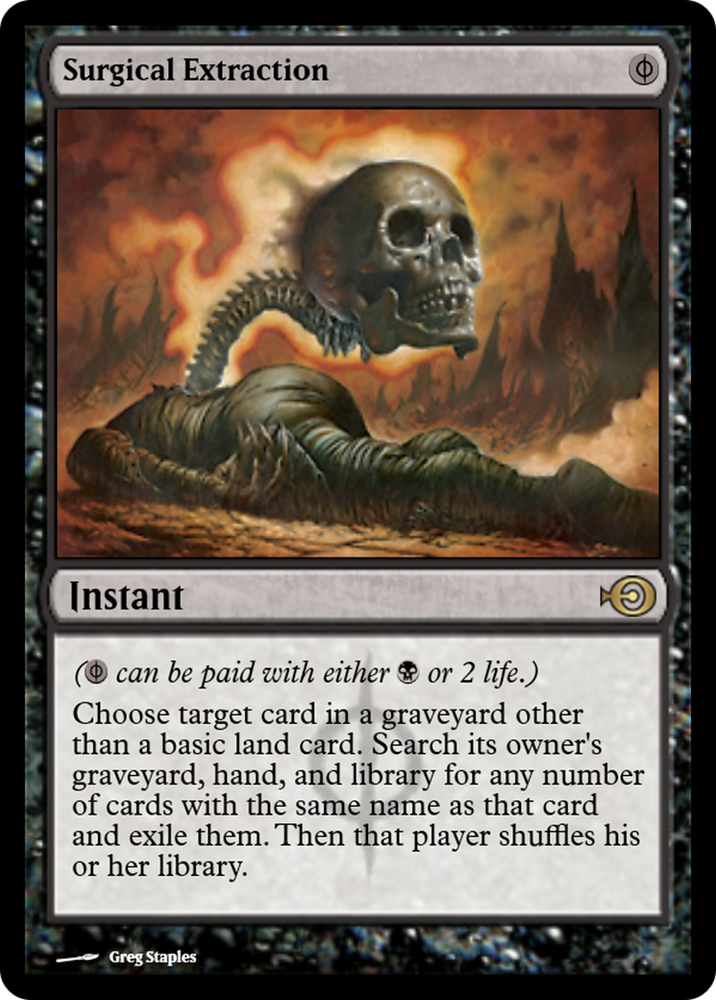 Surgical Extraction (PRM-40072) - Magic Online Promos Foil
