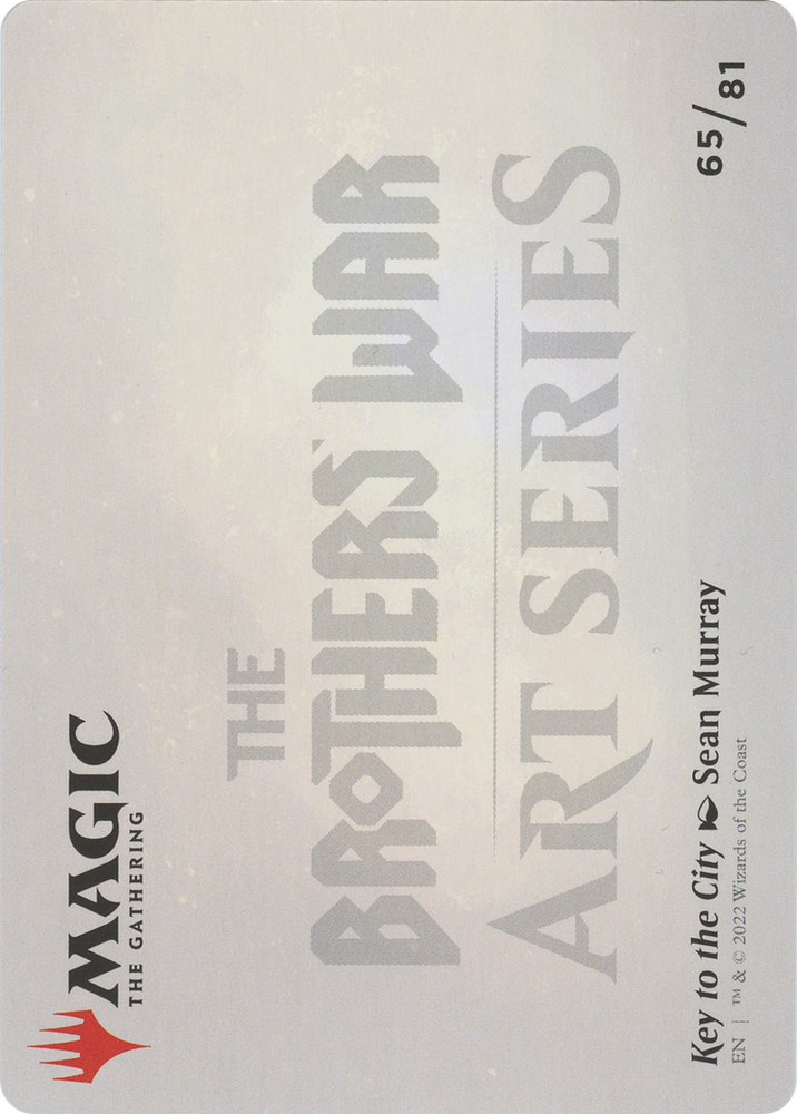 Key to the City // Key to the City (ABRO-065) - The Brothers' War Art Series (Borderless)
