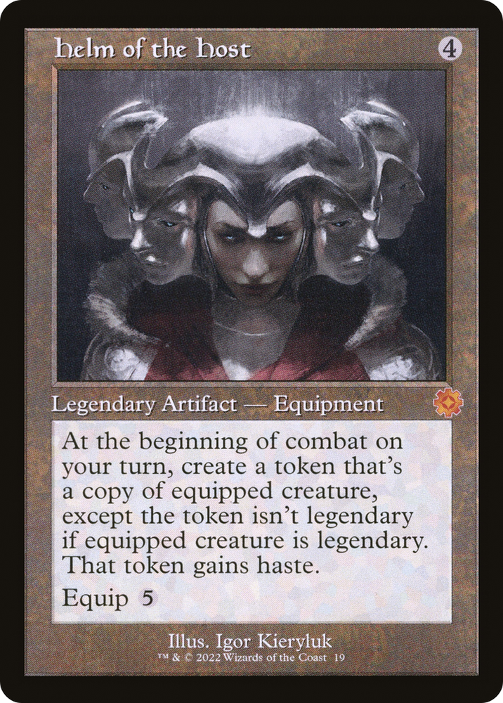 Helm of the Host (BRR-019) - The Brothers' War Retro Artifacts