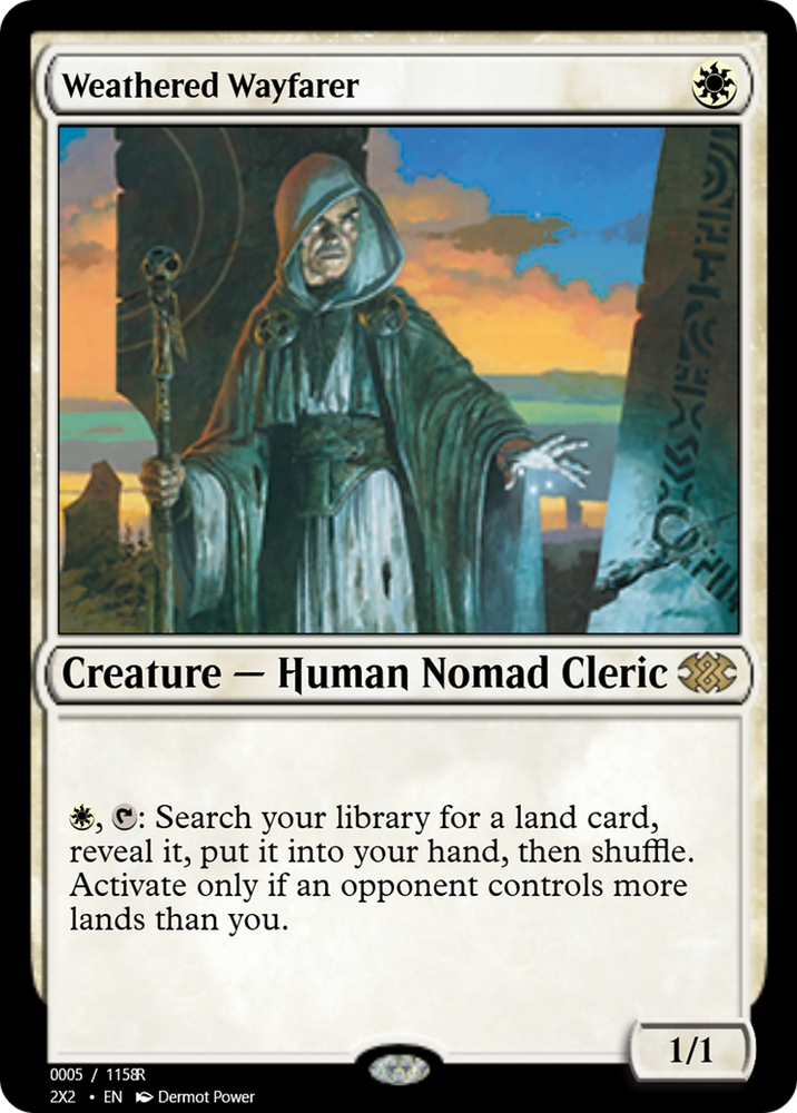 Weathered Wayfarer (PRM-102223) - Magic Online Promos Foil