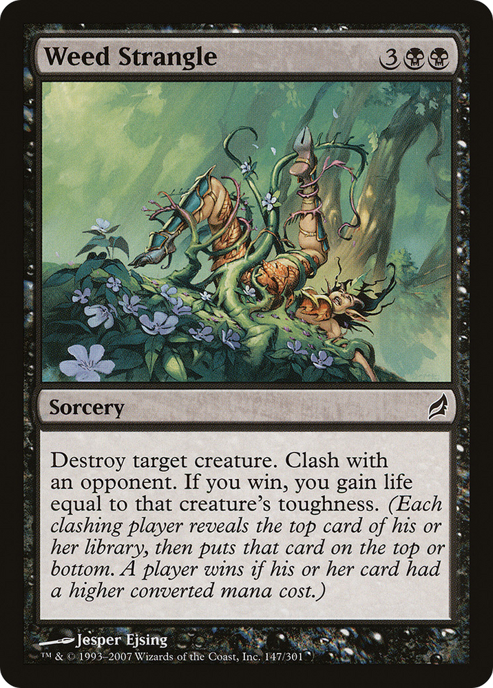 Weed Strangle (LRW-147) - Lorwyn Foil