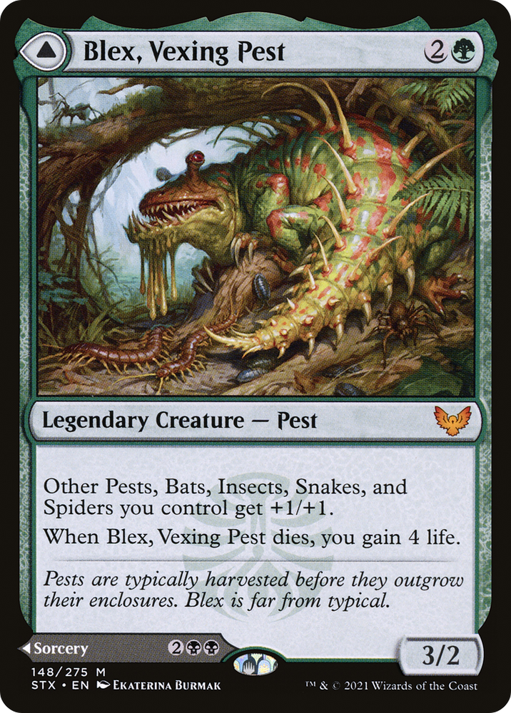 Blex, Vexing Pest (STX-148) - Strixhaven: School of Mages