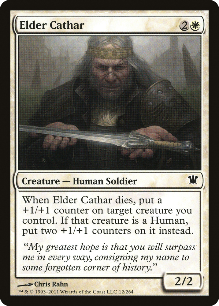 Elder Cathar (ISD-012) - Innistrad
