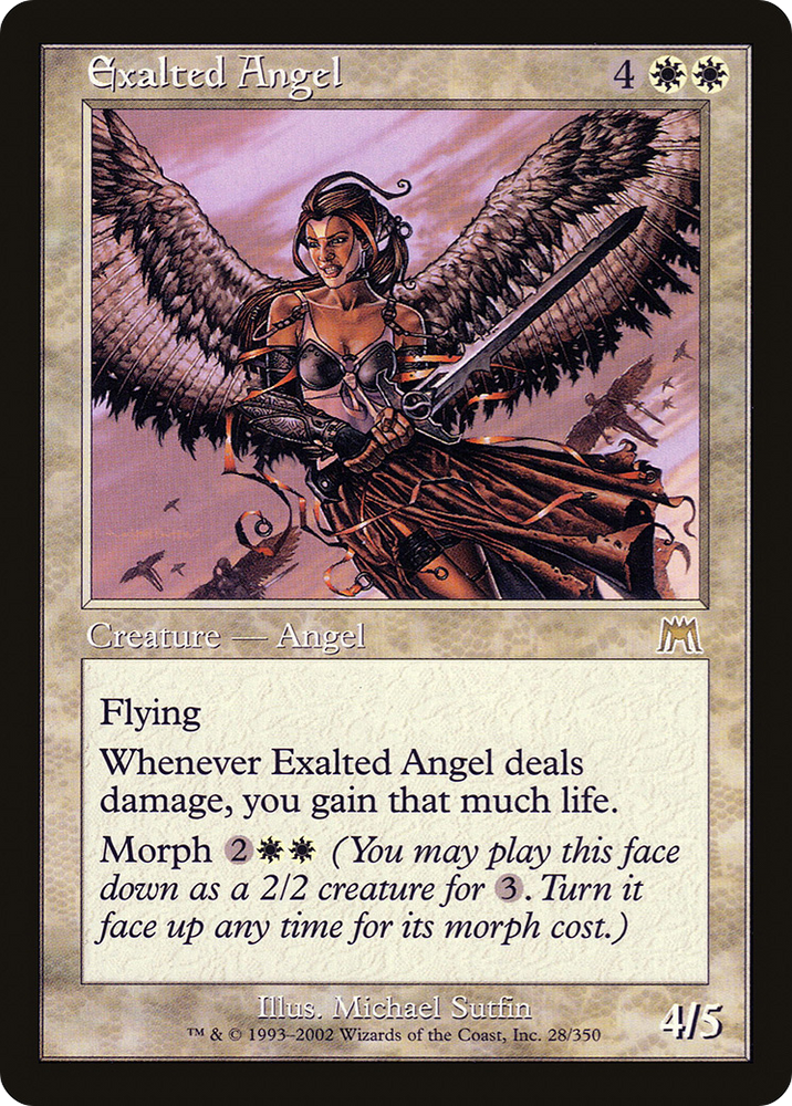 Exalted Angel (ONS-028) - Onslaught Foil