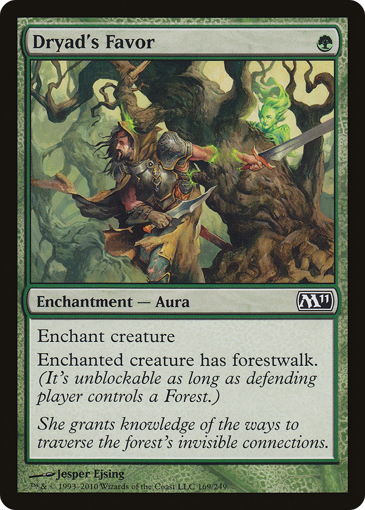 Dryad's Favor (M11-169) - Magic 2011