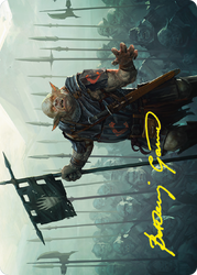Uglúk of the White Hand // Uglúk of the White Hand (ALTR-027) - Tales of Middle-earth Art Series (Borderless)
