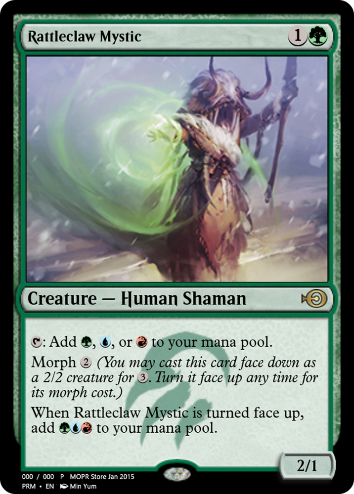 Rattleclaw Mystic (PRM-54557) - Magic Online Promos Foil