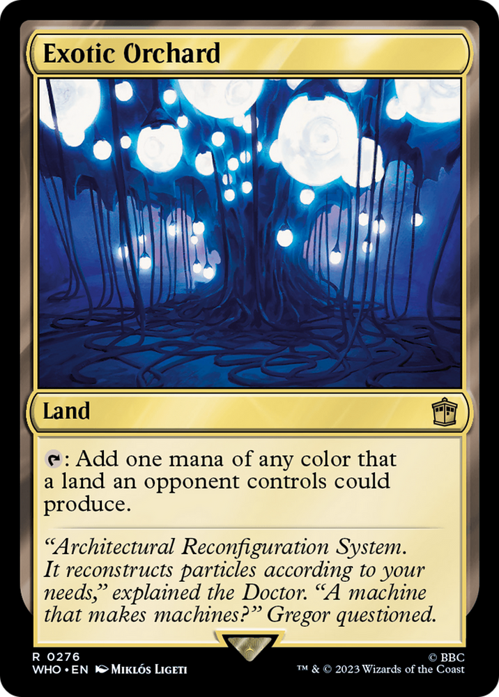 Exotic Orchard (WHO-276) - Doctor Who