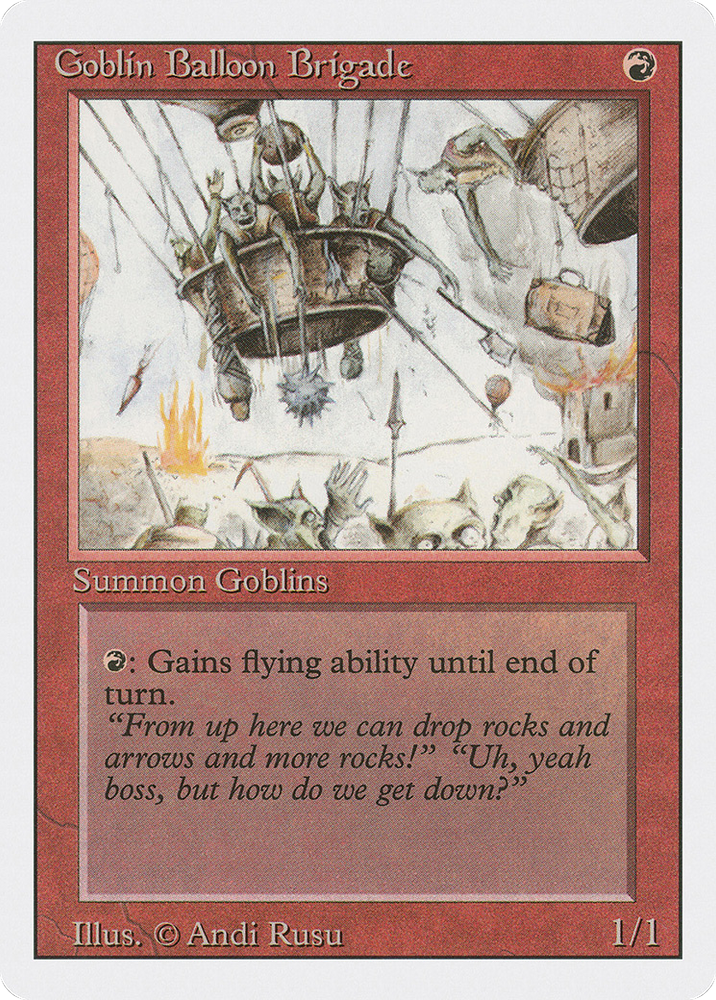 Goblin Balloon Brigade (3ED-) - Revised Edition