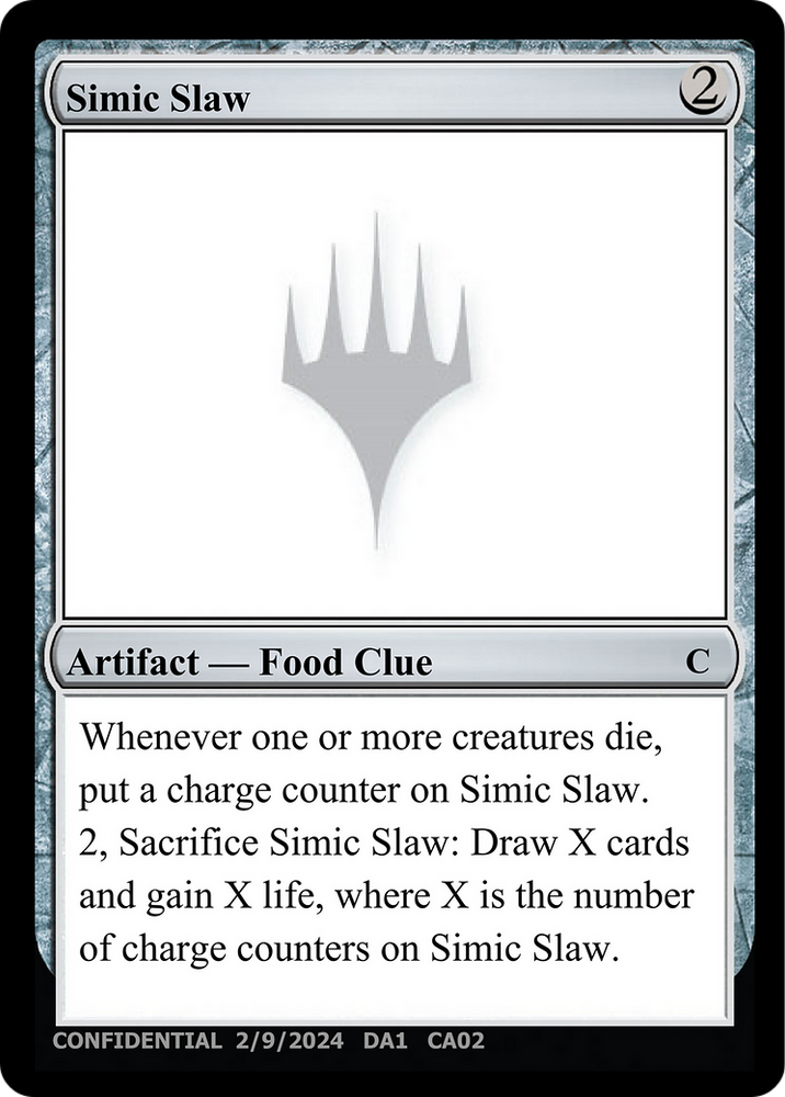Simic Slaw (UNK-CAB) - Unknown Event