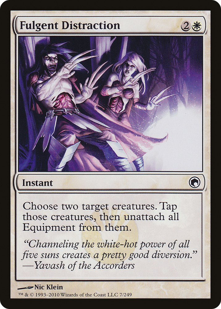 Fulgent Distraction (SOM-007) - Scars of Mirrodin Foil