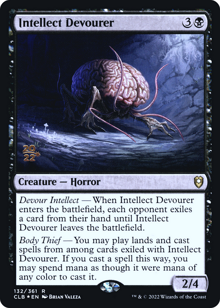 Intellect Devourer (PRE-132S) - Battle for Baldur's Gate Promos Foil