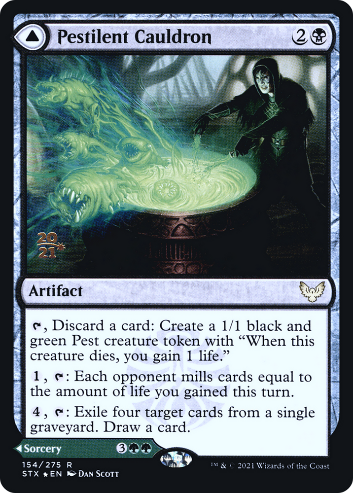Pestilent Cauldron (PRE-154) - Strixhaven: School of Mages Promos Foil