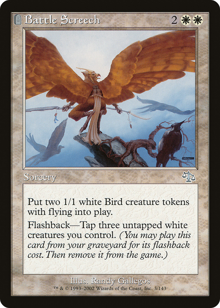Battle Screech (JUD-003) - Judgment: (tombstone) Foil