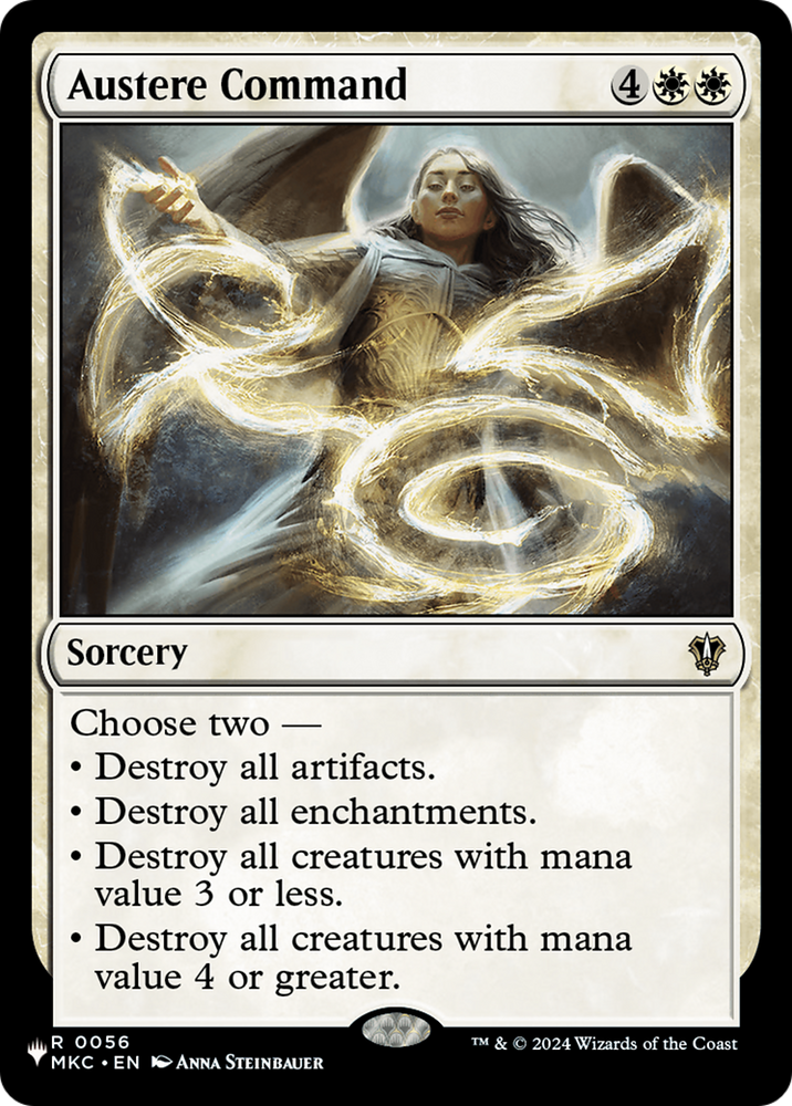Austere Command (LIST-0056) - The List