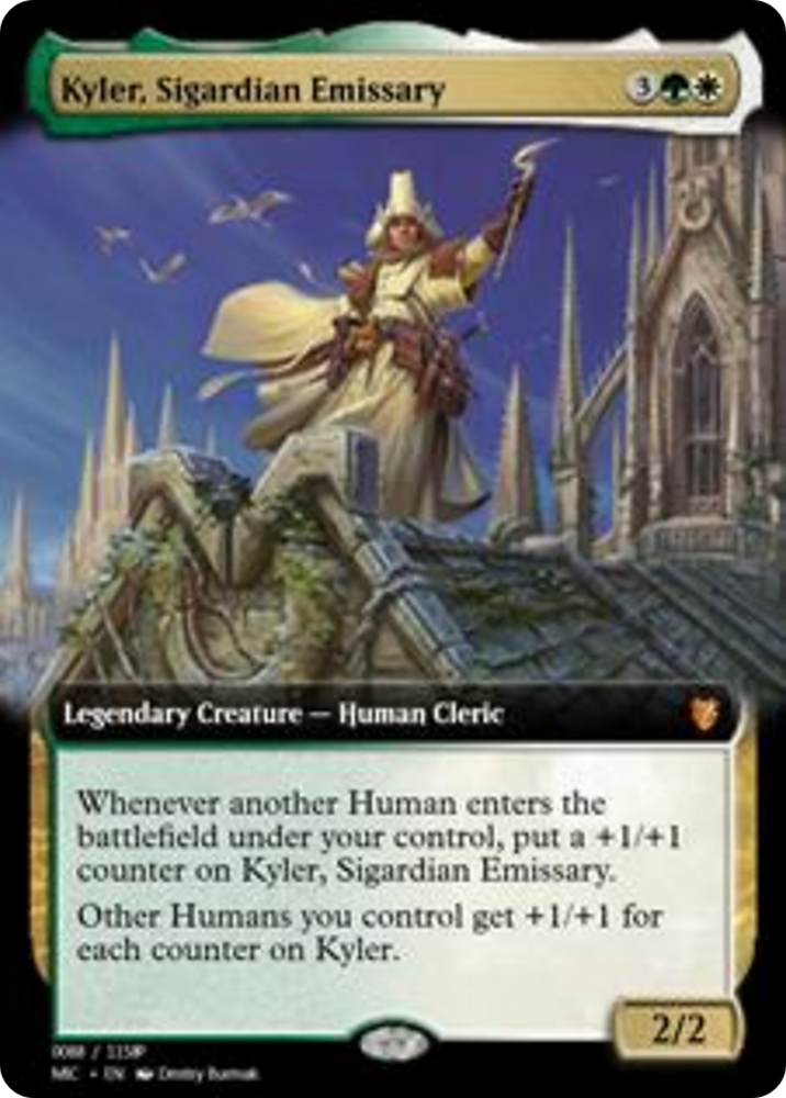 Kyler, Sigardian Emissary (PRM-94056) - Magic Online Promos Foil