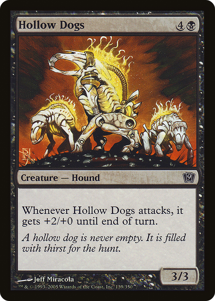 Hollow Dogs (9ED-139★) - Ninth Edition Foil