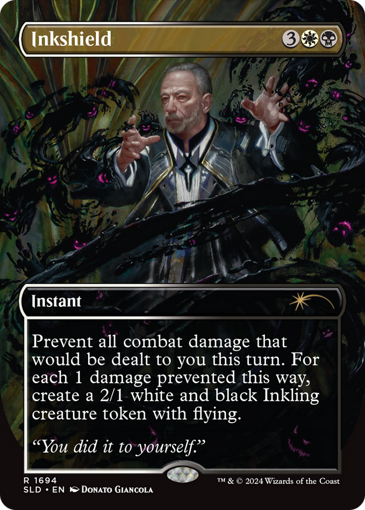 Inkshield (SLD-1694) - Secret Lair Drop (Borderless) Foil