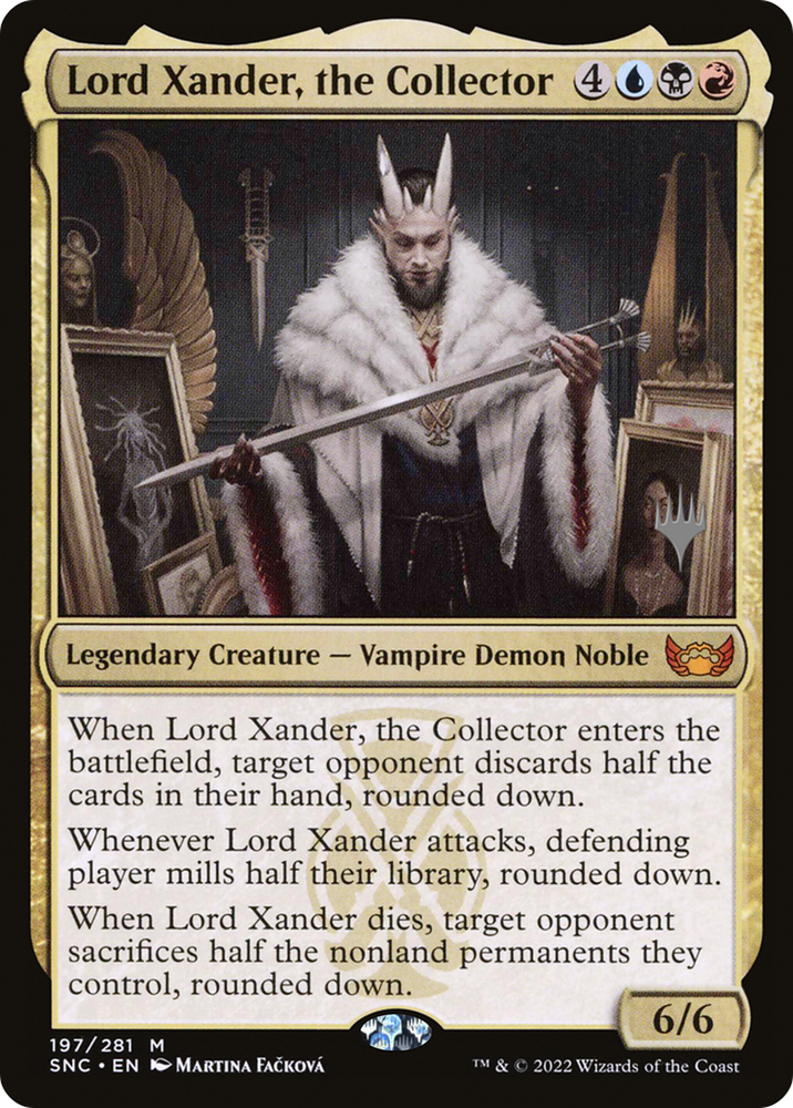 Lord Xander, the Collector (PPSNC-197P) - Streets of New Capenna Promos