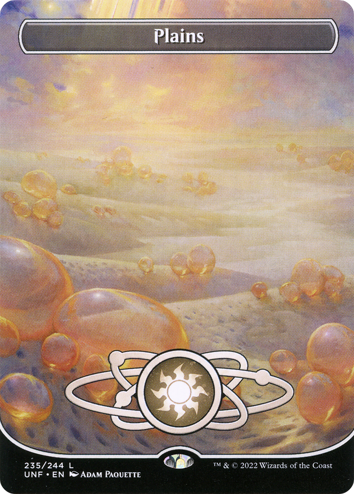 Plains (235) (Borderless) (UNF-235) - Unfinity (Borderless) Foil