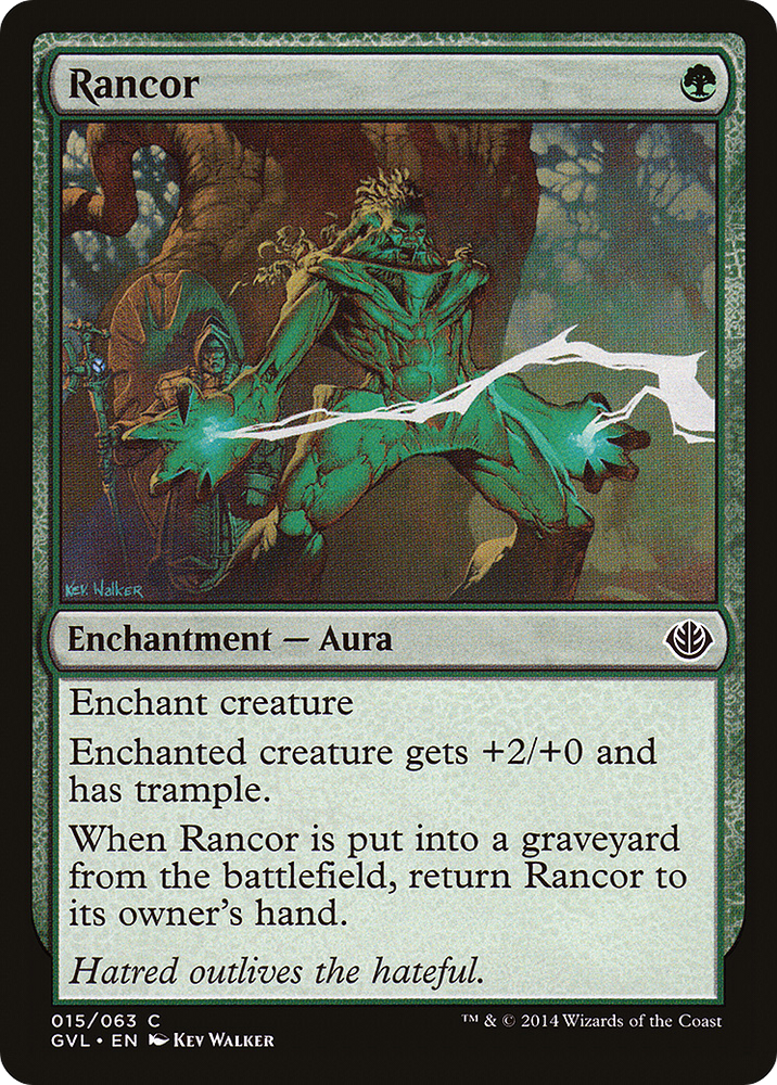 Rancor (DD3-) - Duel Decks Anthology: Garruk vs. Liliana
