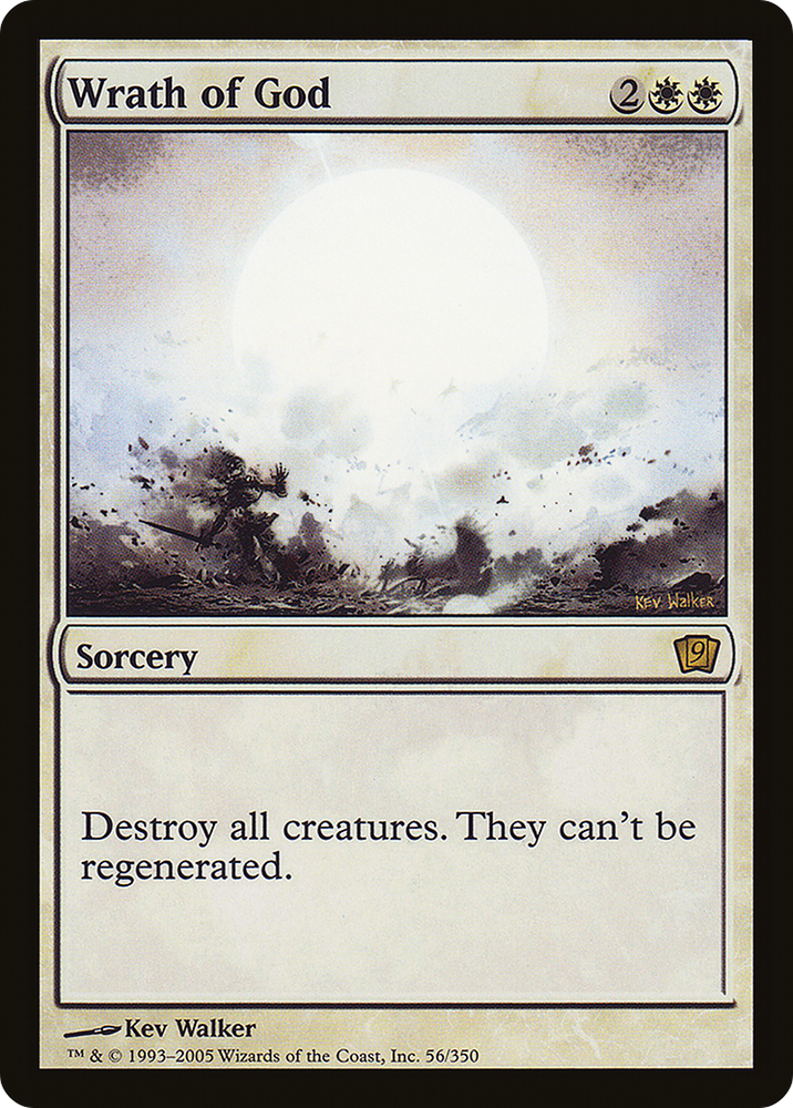 Wrath of God (9ED-56★) - Ninth Edition Foil