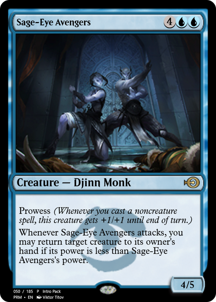 Sage-Eye Avengers (PRM-55709) - Magic Online Promos Foil
