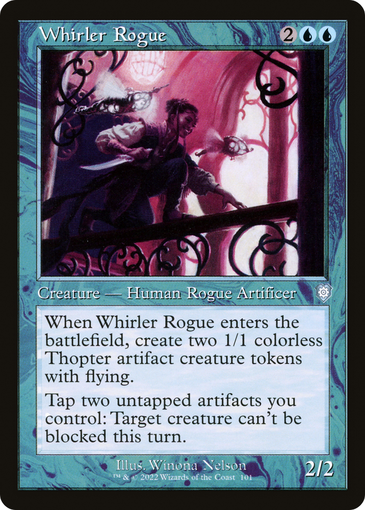 Whirler Rogue (Retro Frame) (BRC-101) - The Brothers' War Commander