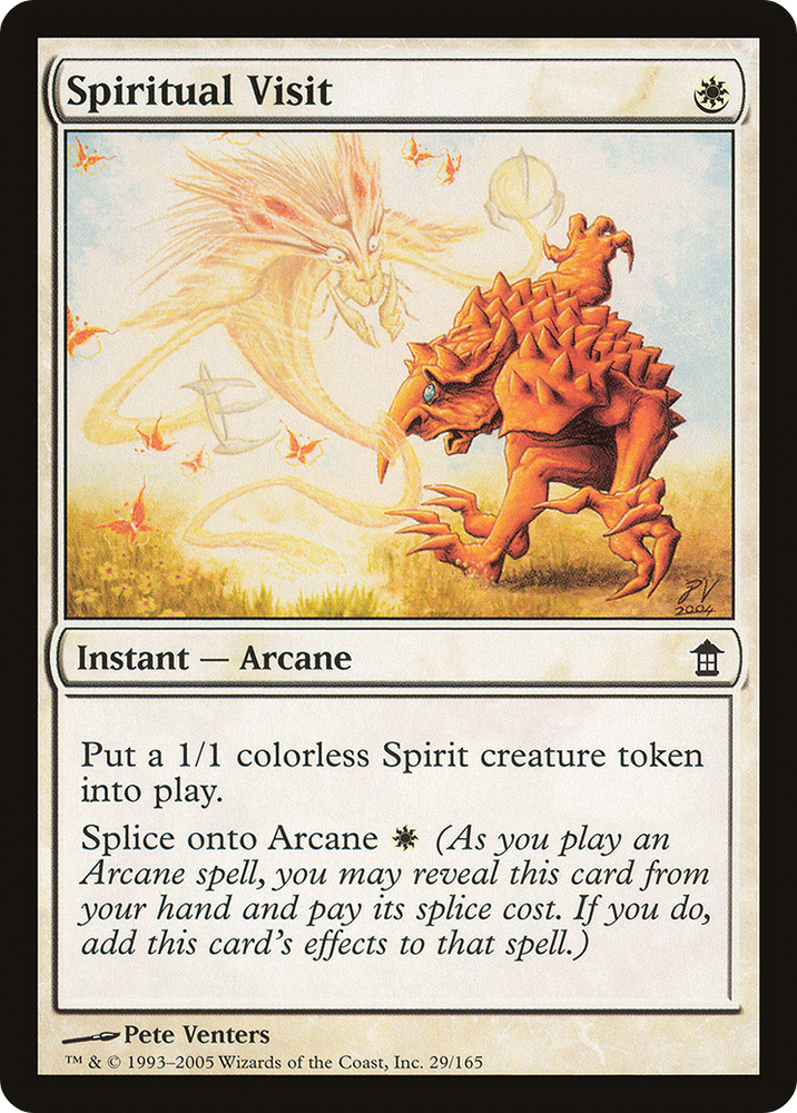 Spiritual Visit (SOK-029) - Saviors of Kamigawa Foil
