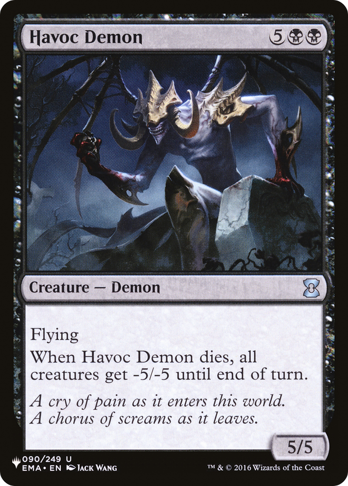 Havoc Demon (LIST-EMA-90) - The List