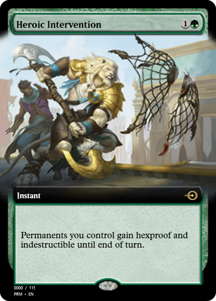 Heroic Intervention (PRM-81988) - Magic Online Promos Foil