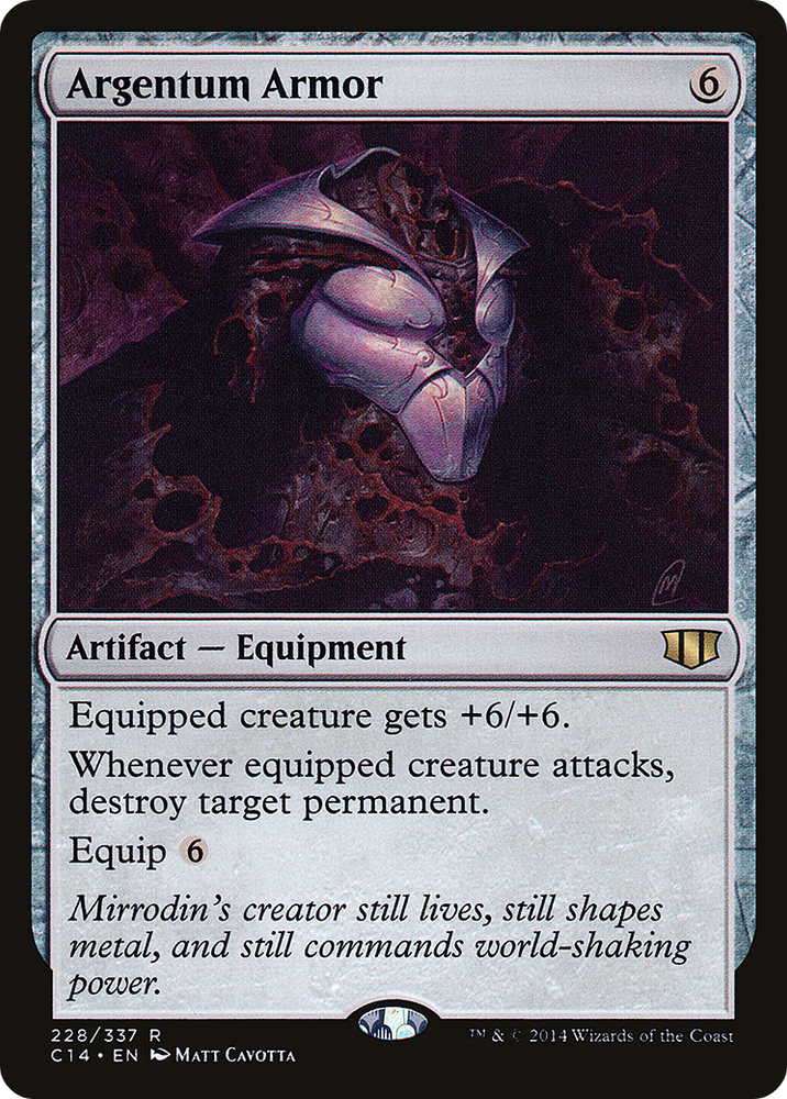 Argentum Armor (C14-228) - Commander 2014