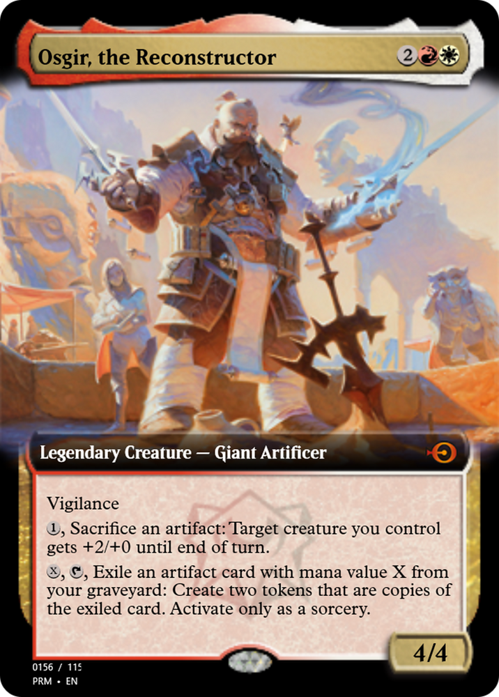 Osgir, the Reconstructor (PRM-90284) - Magic Online Promos Foil