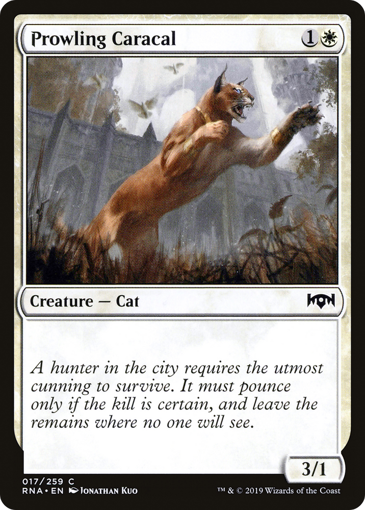 Prowling Caracal (RNA-017) - Ravnica Allegiance