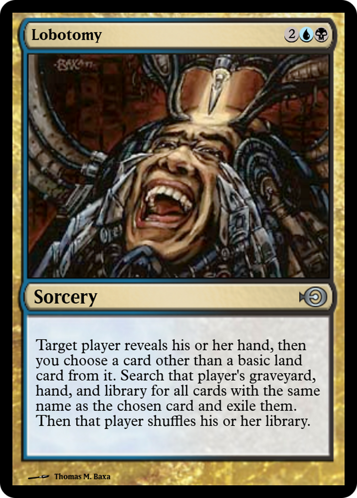 Lobotomy (PRM-32529) - Magic Online Promos Foil