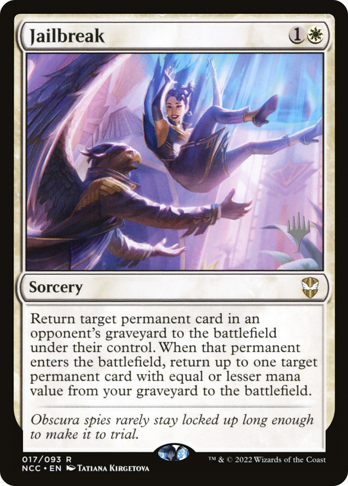 Jailbreak (PPSNC-17P) - New Capenna Commander Promos Foil