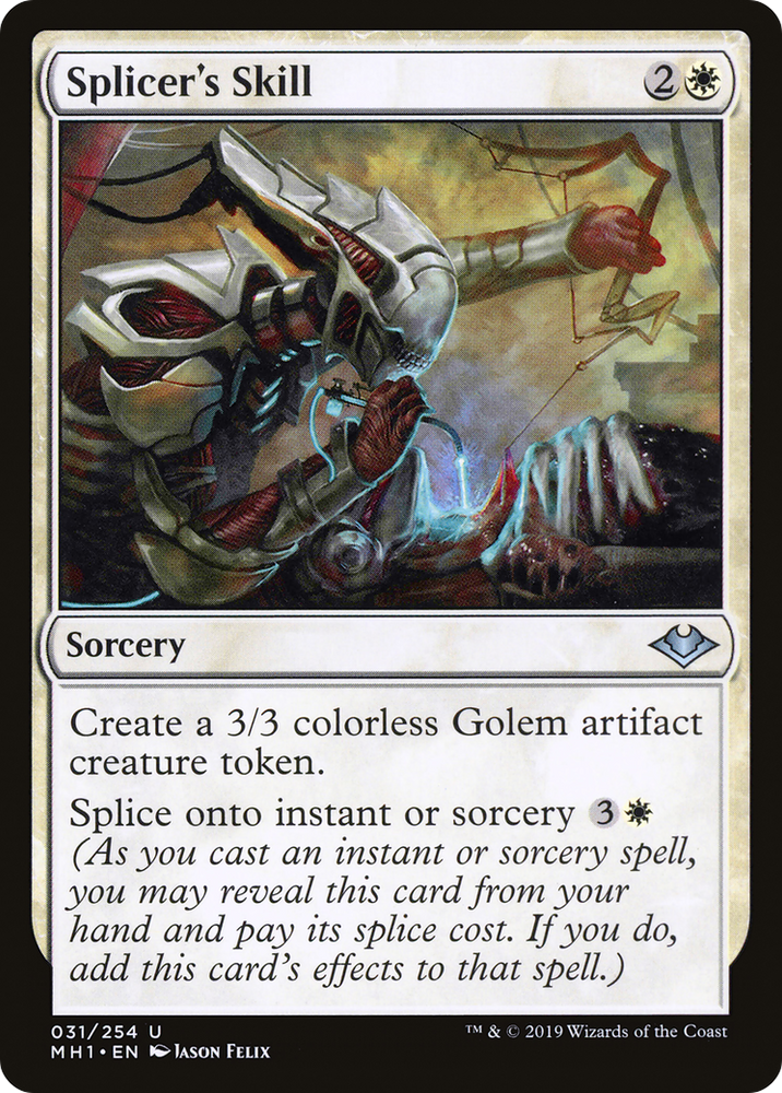 Splicer's Skill (MH1-031) - Modern Horizons Foil