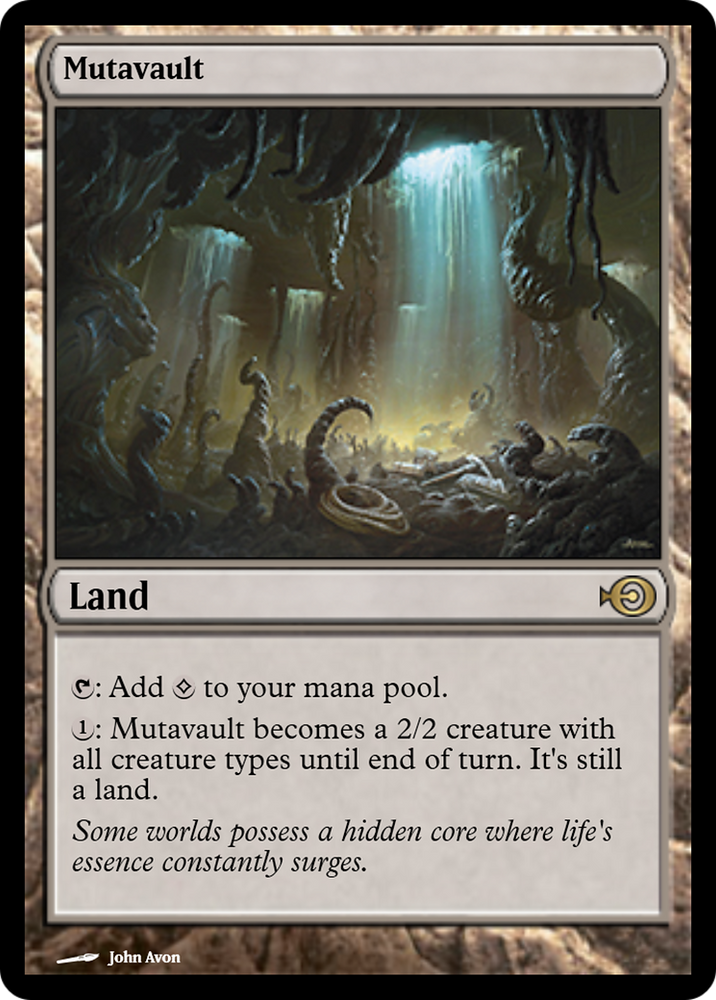 Mutavault (PRM-66888) - Magic Online Promos Foil