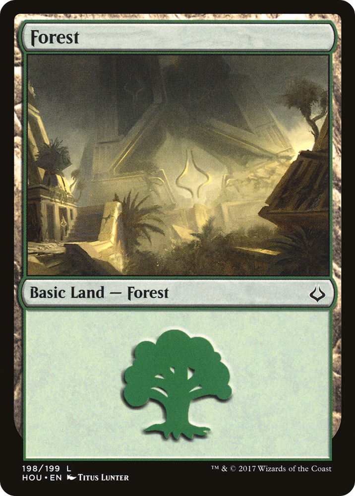 Forest (198) (HOU-198) - Hour of Devastation Foil