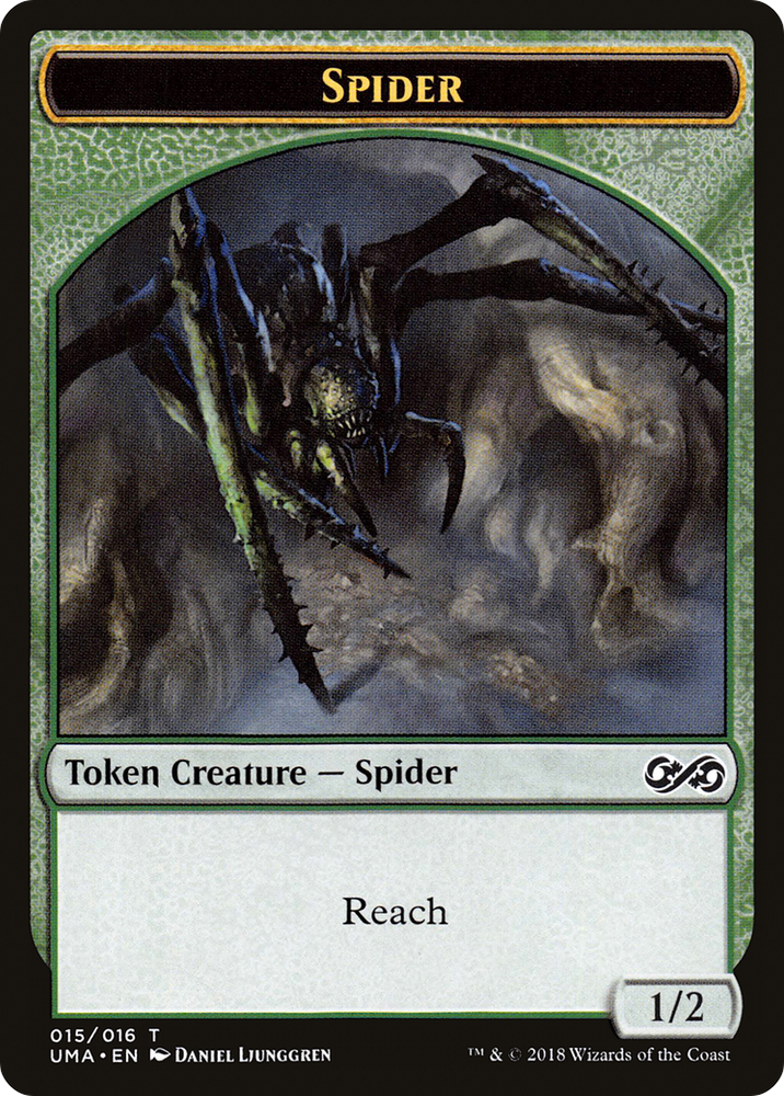 Spider Token (UMA-015) - Ultimate Masters Tokens