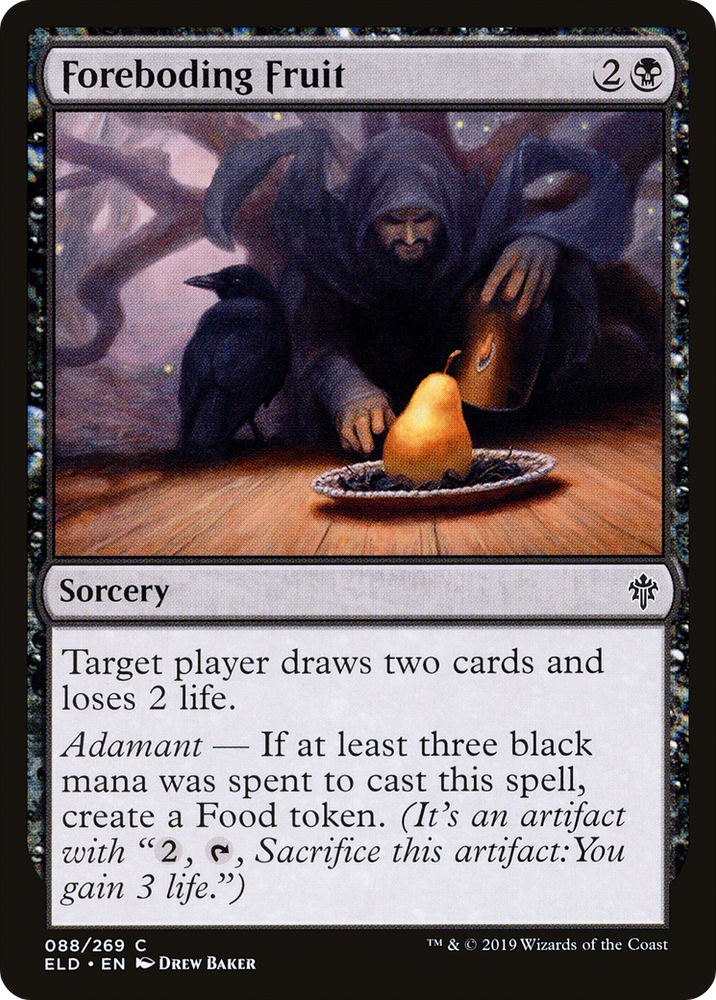 Foreboding Fruit (ELD-088) - Throne of Eldraine Foil