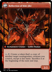 Fable of the Mirror-Breaker // Reflection of Kiki-Jiki (PRM-98009) - Magic Online Promos: (enchantment) Foil