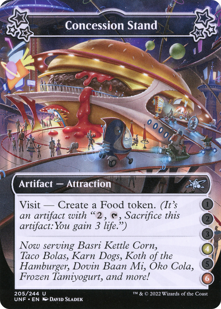 Concession Stand (4-6) (UNF-205C) - Unfinity Foil