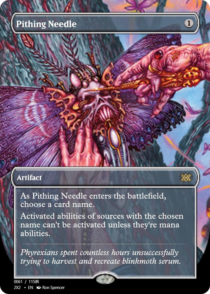 Pithing Needle (PRM-102335) - Magic Online Promos Foil
