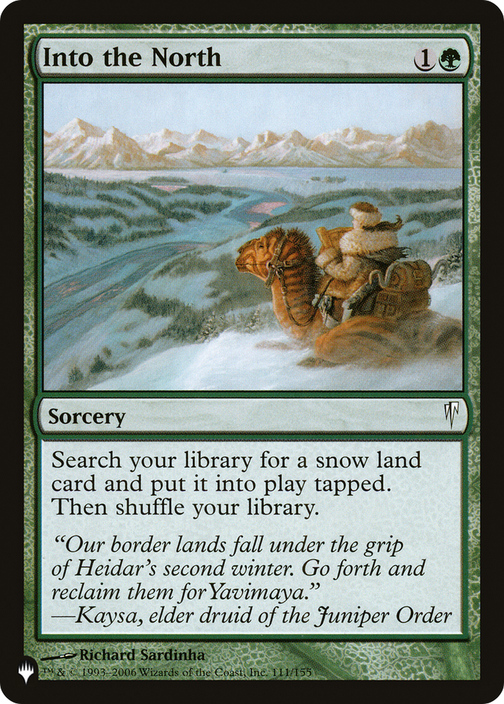 Into the North (LIST-CSP-111) - The List