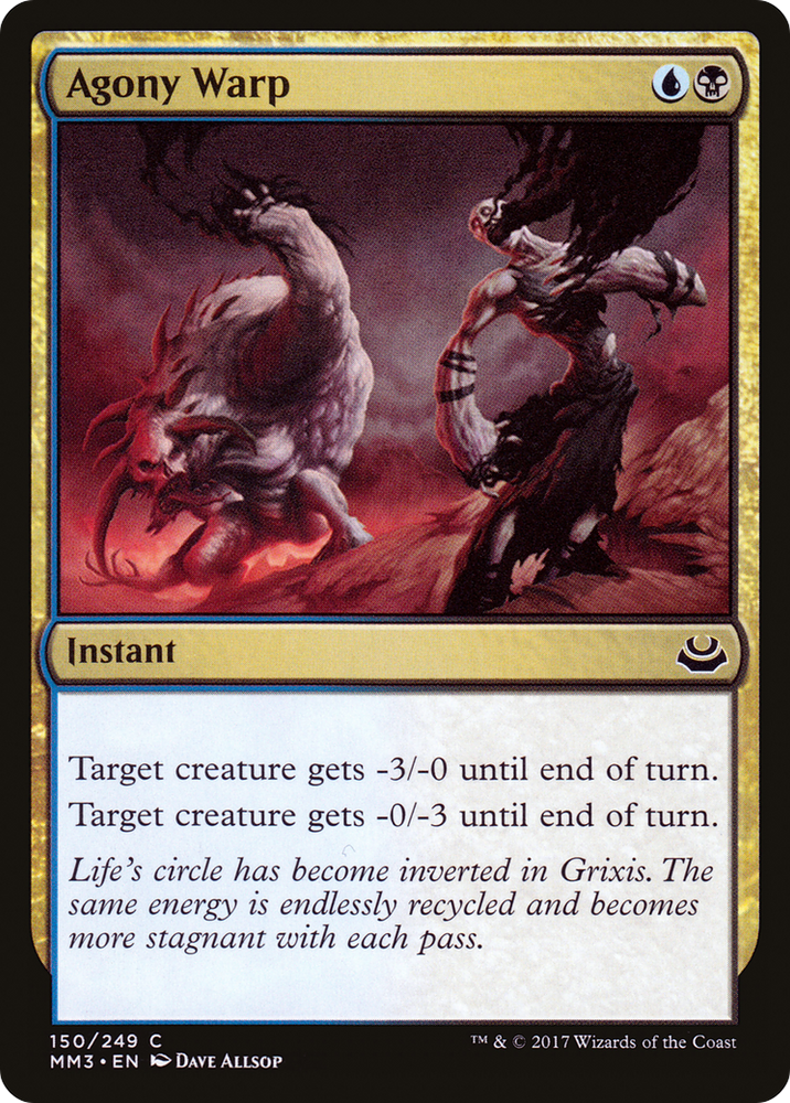 Agony Warp (MM3-150) - Modern Masters 2017 Foil