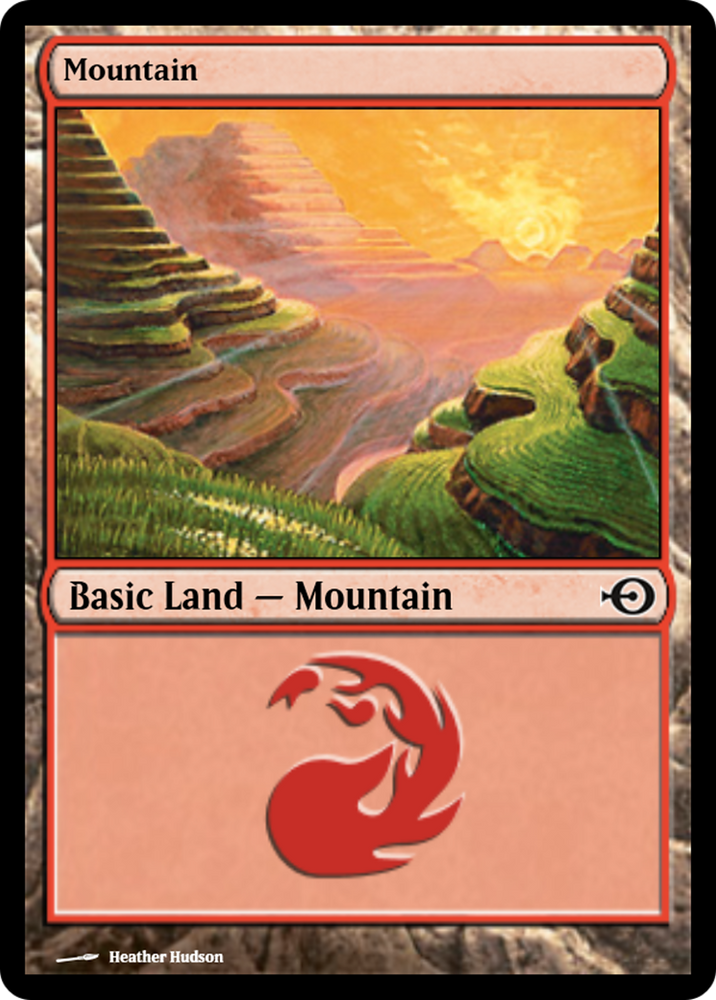 Mountain (PRM-243) - Magic Online Promos Foil