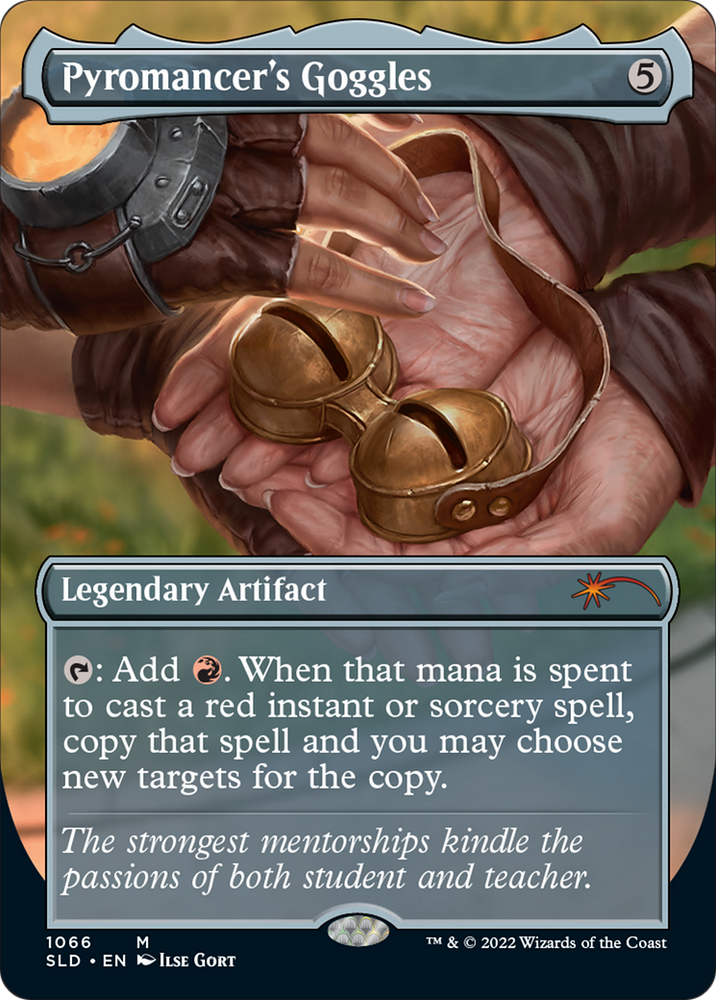 Pyromancer's Goggles (SLD-1066) - Secret Lair Drop (Borderless)